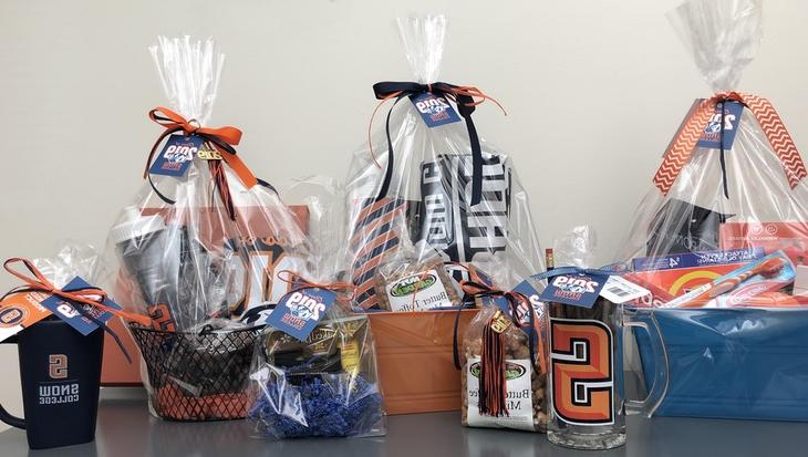 Graduation gift baskets